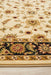 Soma Ivory & Black Classic Floral Motif Vintage Rug, Rugs, Ozark Home 