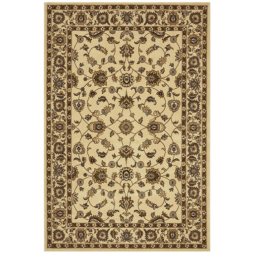 Soma Ivory Classic Floral Motif Vintage Rug, Rugs, Ozark Home 