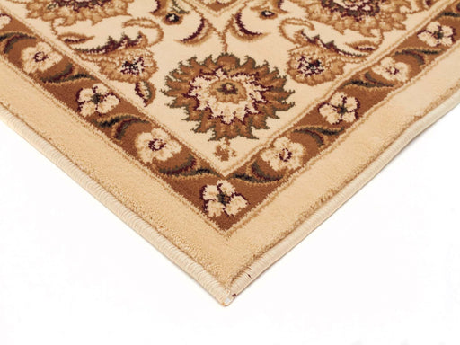 Soma Ivory Classic Floral Motif Vintage Runner Rug, Rugs, Ozark Home 