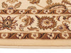 Soma Ivory Classic Floral Motif Vintage Runner Rug, Rugs, Ozark Home 