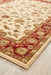 Soma Ivory & Red Classic Floral Motif Vintage Rug, Rugs, Ozark Home 