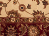 Soma Ivory & Red Classic Floral Motif Vintage Runner Rug, Rugs, Ozark Home 