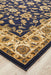Soma Blue & Ivory Classic Floral Motif Vintage Rug, Rugs, Ozark Home 