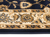 Soma Blue & Ivory Classic Floral Motif Vintage Runner Rug, Rugs, Ozark Home 