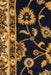 Soma Blue & Ivory Classic Floral Motif Vintage Rug, Rugs, Ozark Home 