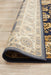 Soma Blue & Ivory Classic Floral Motif Vintage Rug, Rugs, Ozark Home 