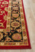 Soma Red & Black Classic Floral Motif Vintage Rug, Rugs, Ozark Home 
