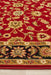 Soma Red & Black Classic Floral Motif Vintage Rug, Rugs, Ozark Home 