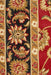 Soma Red & Black Classic Floral Motif Vintage Rug, Rugs, Ozark Home 