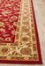 Soma Red & Ivory Classic Floral Motif Vintage Rug, Rugs, Ozark Home 