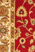 Soma Red & Ivory Classic Floral Motif Vintage Rug, Rugs, Ozark Home 