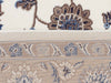 Soma White & Beige Classic Floral Motif Vintage Runner Rug, Rugs, Ozark Home 