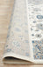 Soma White & Beige Classic Floral Motif Vintage Rug, Rugs, Ozark Home 