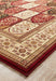 Soma Burgundy Traditional Panel Vintage Rug, Rugs, Ozark Home 