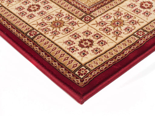 Soma Burgundy Traditional Panel Vintage Runner Rug, Rugs, Ozark Home 