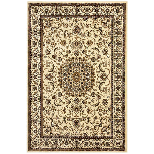 Soma Ivory & Beige Classic Medallion Vintage Rug, Rugs, Ozark Home 