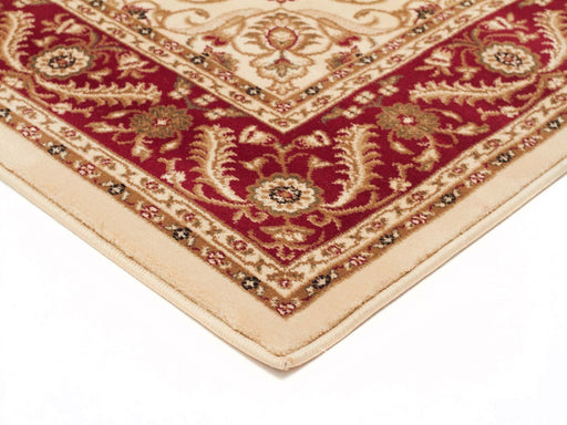 Soma Ivory & Red Classic Medallion Vintage Runner Rug, Rugs, Ozark Home 