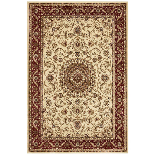 Soma Ivory & Red Classic Medallion Vintage Rug, Rugs, Ozark Home 