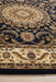 Soma Black & Ivory Classic Medallion Vintage Rug, Rugs, Ozark Home 
