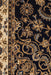 Soma Black & Ivory Classic Medallion Vintage Rug, Rugs, Ozark Home 