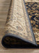 Soma Black & Ivory Classic Medallion Vintage Rug, Rugs, Ozark Home 