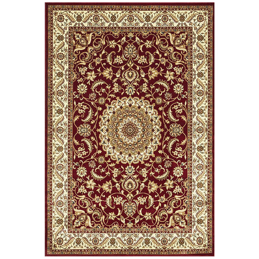 Soma Red & Ivory Classic Medallion Vintage Rug, Rugs, Ozark Home 