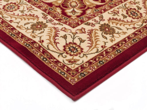 Soma Red & Ivory Classic Medallion Vintage Runner Rug, Rugs, Ozark Home 