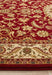 Soma Red & Ivory Classic Medallion Vintage Rug, Rugs, Ozark Home 