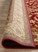 Soma Red & Ivory Classic Medallion Vintage Rug, Rugs, Ozark Home 