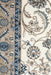 Soma White & Beige Classic Medallion Vintage Rug, Rugs, Ozark Home 