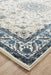 Soma Ivory White & Blue Classic Medallion Vintage Rug, Rugs, Ozark Home 