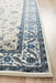 Soma Ivory White & Blue Classic Medallion Vintage Rug, Rugs, Ozark Home 