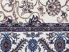 Soma Ivory White & Blue Classic Medallion Vintage Runner Rug, Rugs, Ozark Home 