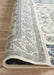 Soma Ivory White & Blue Classic Medallion Vintage Rug, Rugs, Ozark Home 