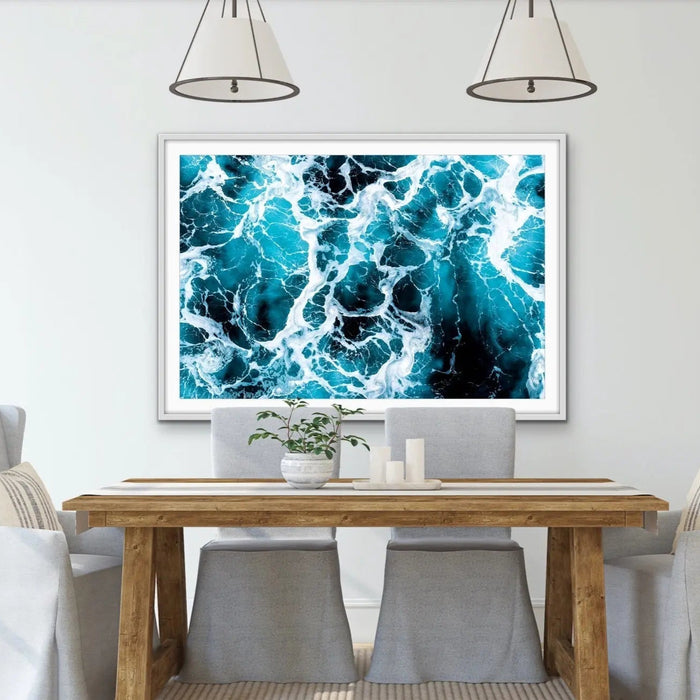 Sea Foam - Photographic Ocean Print