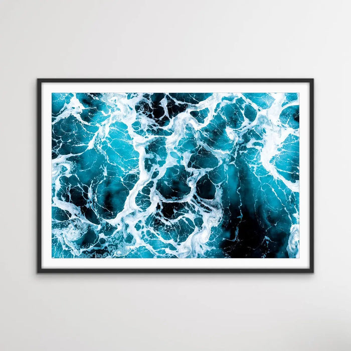 Sea Foam - Photographic Ocean Print