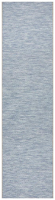 Tildonk Blue Chevron Indoor/Outdoor Contemporary Rug, Rugs, Ozark Home 