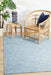 Tildonk Blue Chevron Indoor/Outdoor Contemporary Rug, Rugs, Ozark Home 