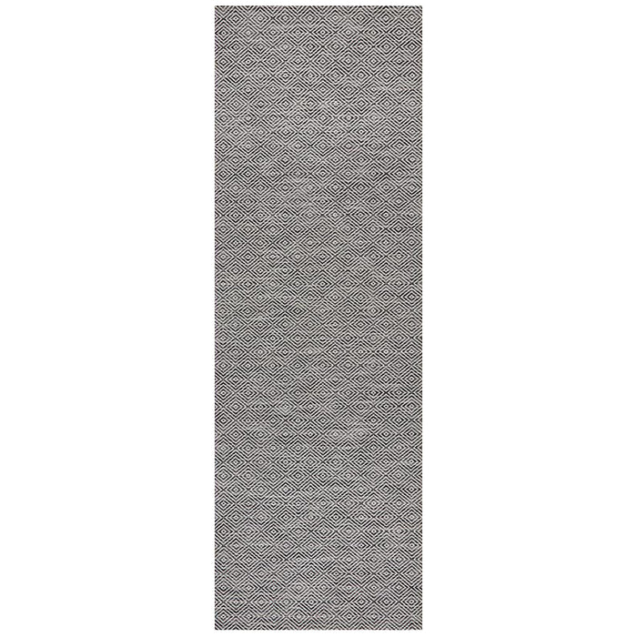 Tildonk Grey Chevron Indoor/Outdoor Contemporary Runner Rug, Rugs, Ozark Home 