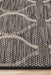 Tildonk Black Lattice Indoor/Outdoor Contemporary Runner Rug, Rugs, Ozark Home 