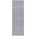 Tildonk Blue Lattice Indoor/Outdoor Contemporary Runner Rug, Rugs, Ozark Home 