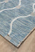 Tildonk Blue Lattice Indoor/Outdoor Contemporary Runner Rug, Rugs, Ozark Home 