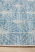Tildonk Blue Art Deco Indoor/Outdoor Contemporary Runner Rug, Rugs, Ozark Home 