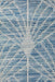 Tildonk Blue Art Deco Indoor/Outdoor Contemporary Runner Rug, Rugs, Ozark Home 