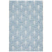 Tildonk Blue Art Deco Indoor/Outdoor Contemporary Rug, Rugs, Ozark Home 