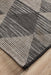 Tildonk Black Inverted Triangle Indoor/Outdoor Contemporary Runner Rug, Rugs, Ozark Home 