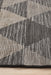 Tildonk Black Inverted Triangle Indoor/Outdoor Contemporary Runner Rug, Rugs, Ozark Home 