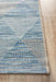 Tildonk Blue Inverted Triangle Indoor/Outdoor Contemporary Runner Rug, Rugs, Ozark Home 