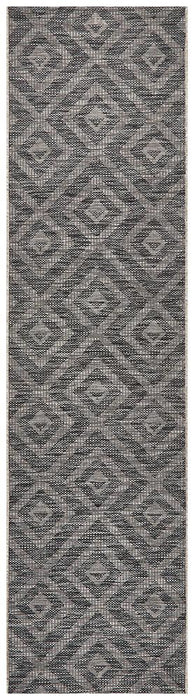 Tildonk Black Diamond Triangle Indoor/Outdoor Contemporary Rug, Rugs, Ozark Home 