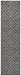 Tildonk Black Diamond Triangle Indoor/Outdoor Contemporary Rug, Rugs, Ozark Home 